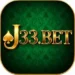J33 BET game app icon with gold logo on green background