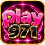 Play971 game icon with pink Play text and black 971 numbers
